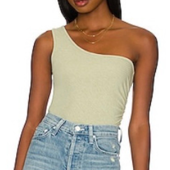 n:philanthropy Valencia Tank Top in Cucumber. Size: Large. - Picture 1 of 2